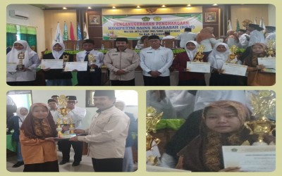 Penganugerahan Penghargaan Kompetisi Sains Madrasah (KSM)